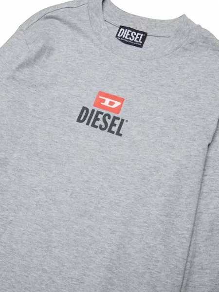 Koszulka dziecięca Diesel szara
