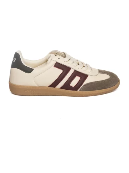 Sneakersy Back70 skórzane białe