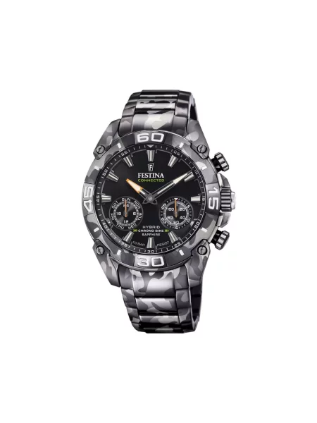 FESTINA Analogové hodinky Chronograph CONNECTED' šedá