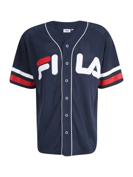Pánske tričko FILA Lashio Baseball black iris čierna