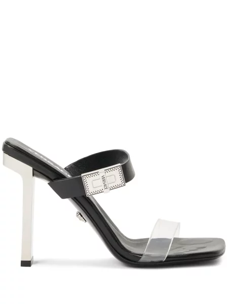 Sandale Versace din piele negru