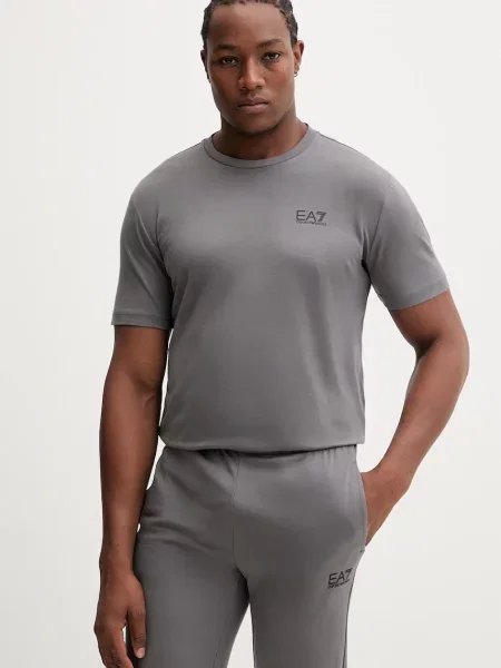Emporio Armani tričko šedé