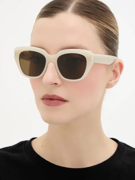 Saint Laurent ochelari de soare bej
