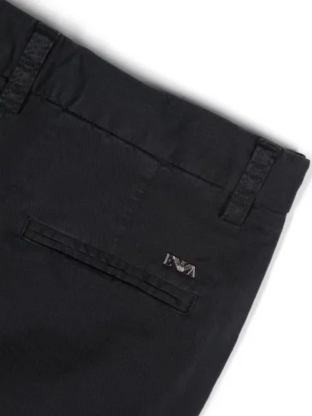 Spodnie dziecięce Emporio Armani niebieskie