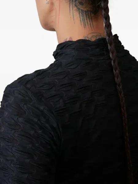 Rochie midi Henrik Vibskov până la genunchi de costum negru