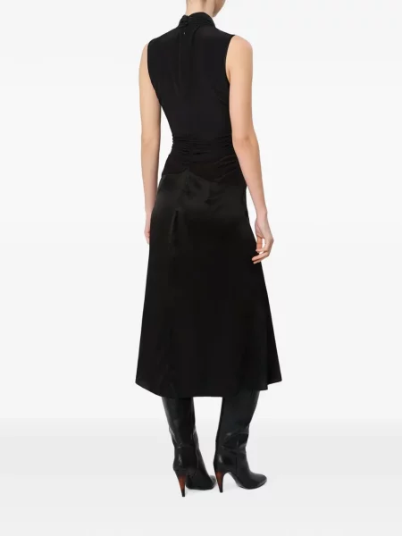 Rochie Isabel Marant de mătase negru