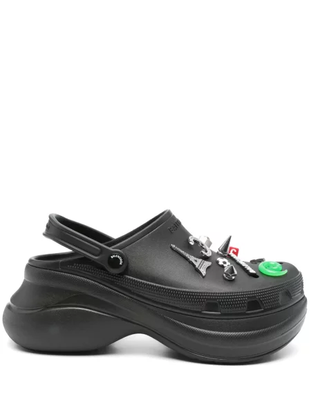 Papuci de casă Balenciaga negru