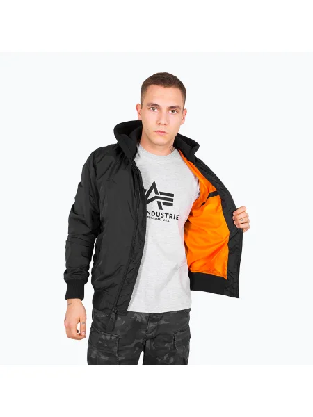 Alpha Industries мъжко яке TT Two Tone Hood black/black черно