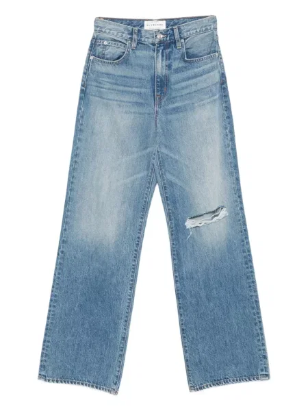 Дънки Slvrlake с протрити краища синьо