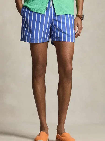 Kąpielówki Polo Ralph Lauren niebieskie