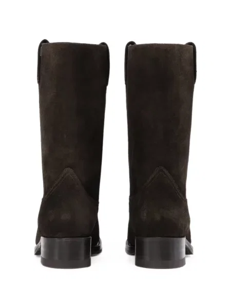 Botine Notabene din piele de căprioară maro
