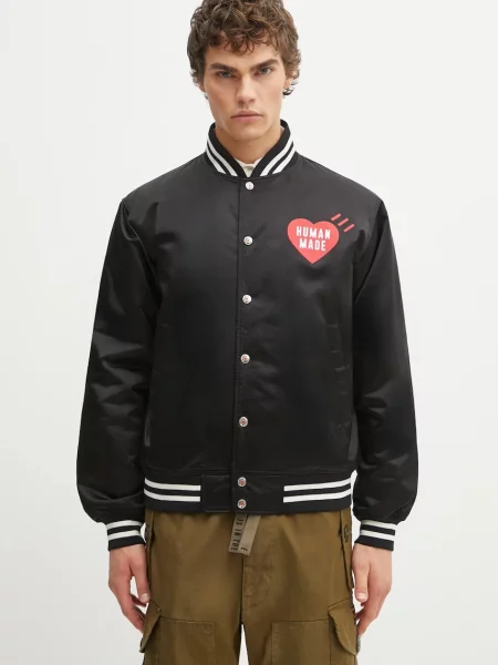 Human Made geacă bomber STADIUM de tranzitie negru