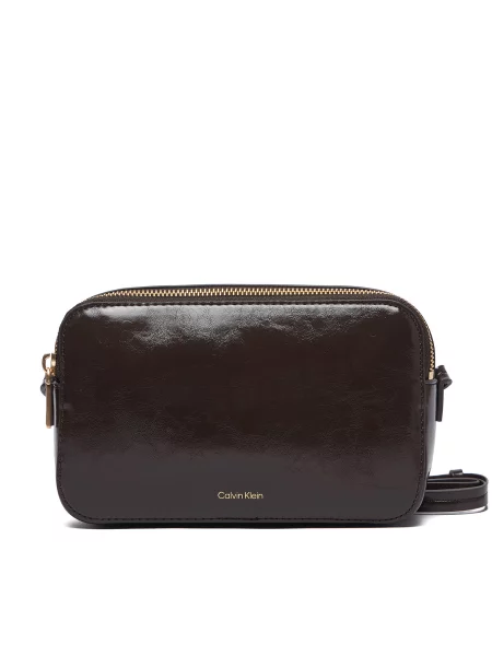 Calvin Klein crossbody torbica rjava
