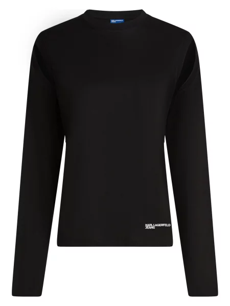 KARL LAGERFELD JEANS Tricou negru alb