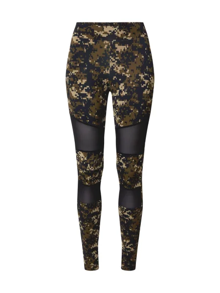 Dresuri Urban Classics plasă cu model camuflaj gri