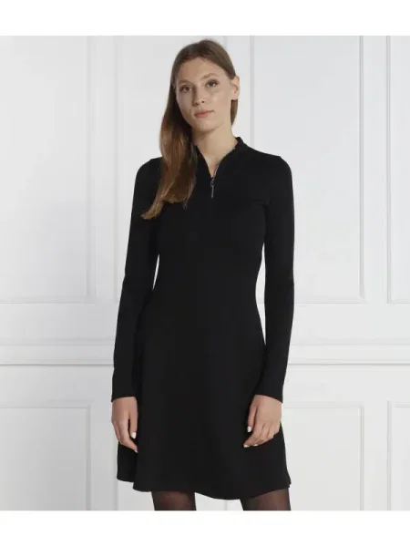 HUGO Rochie Nessira negru