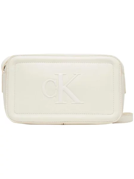 Calvin Klein Kabelka Bold Ck Camera Bag biela