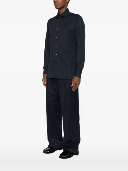 Lung cămașă Zegna albastru