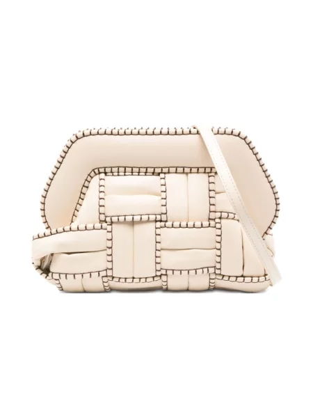 Torebka crossbody Themoirè biała