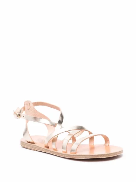 Iš natūralios odos sandalai Ancient Greek Sandals auksinė