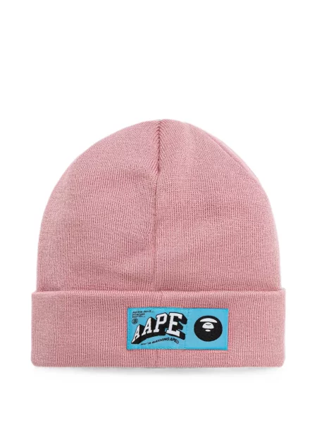 Căciulă Aape By A Bathing Ape cu autograf roz