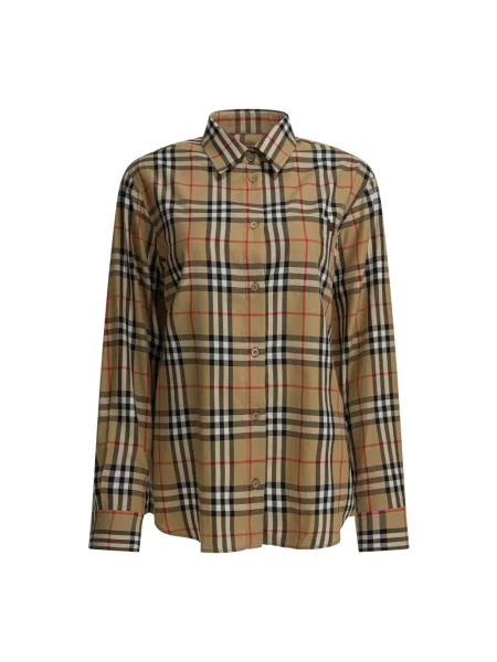 Koszula Burberry beżowa