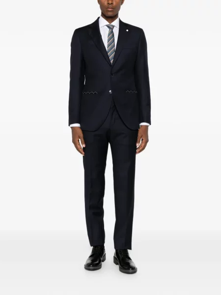 Costum Luigi Bianchi Mantova albastru