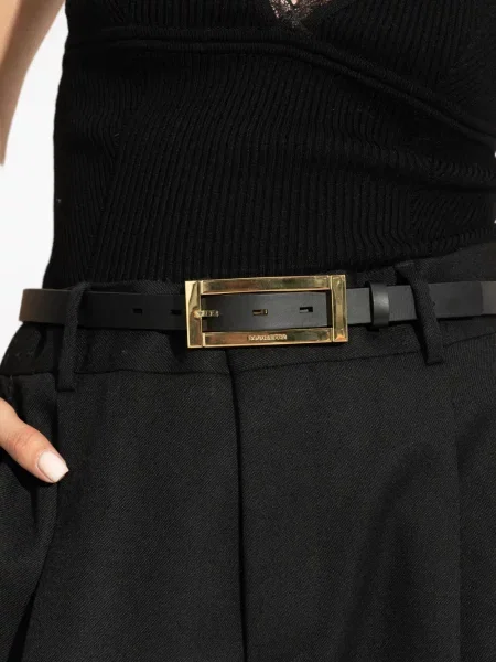 Curea Dsquared2 din piele negru