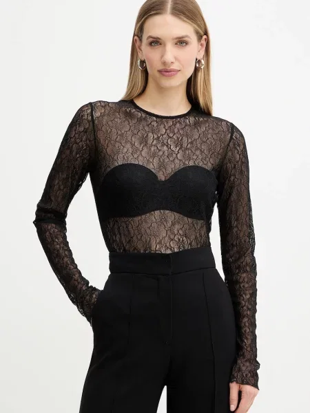 Marella bluză uni negru