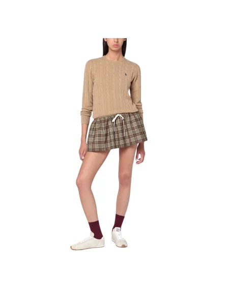 Sweter Polo Ralph Lauren wełniany beżowy