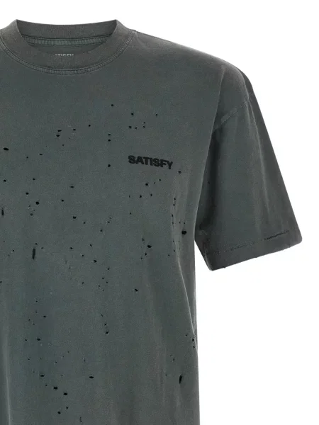 Tricou Satisfy cu imagine gri