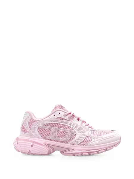 Sneakerși Diesel plasă roz