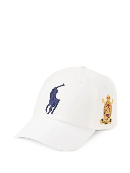 Polo Polo Ralph Lauren με αυτόγραφο λευκό