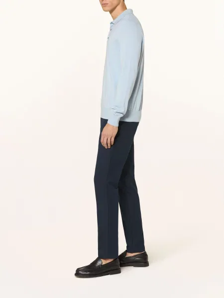 Boss Chinosy Kaiton Slim Fit blau niebieskie