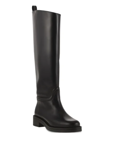Botine Stuart Weitzman din piele negru