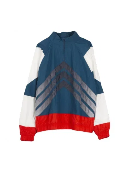 Wiatrówka Adidas wsuwana niebieska