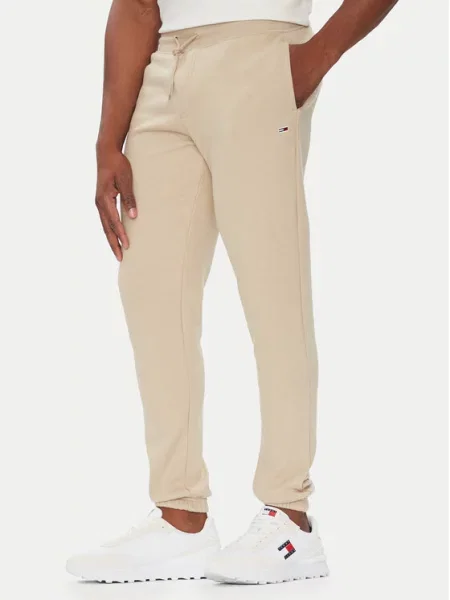 Spodnji del trenirke Tommy Jeans bež