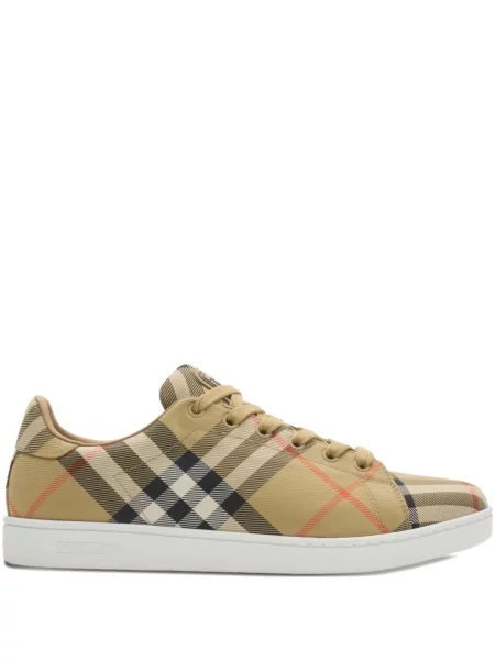 Sneakerși Burberry în carouri