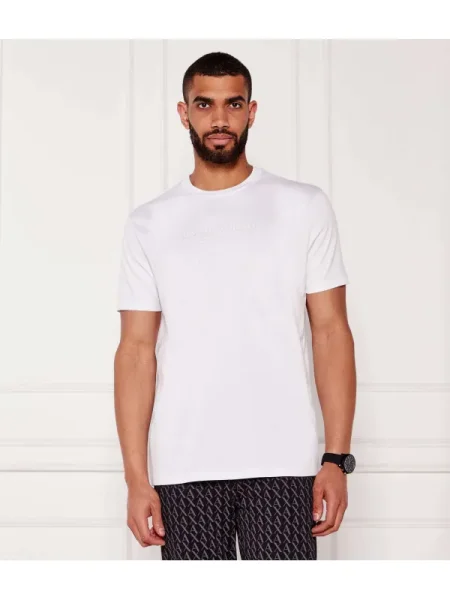 Tricou Armani Exchange alb