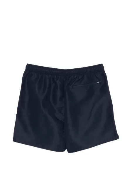 Slip de baie Calvin Klein cu autograf albastru