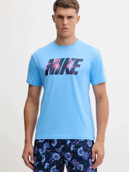 Nike Plavecké tričko modré