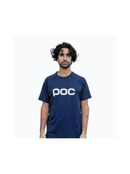 Футболка велосипедна POC Reform Enduro Tee темно-синя синя