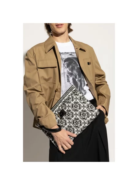 Torba Dolce And Gabbana z nadrukiem czarna