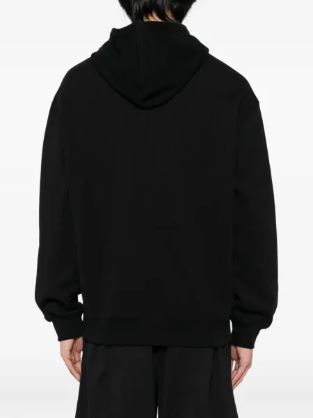 Hanorac cu glugă Maison Kitsune negru