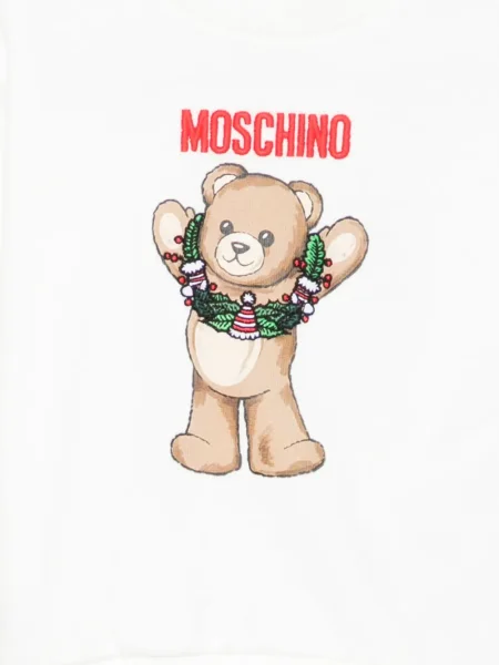 Bluza dziecięca Moschino biała