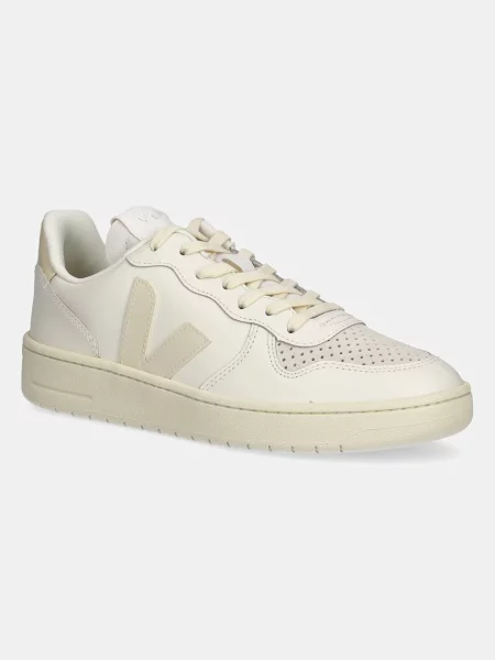 Sneakerși Veja V-10 din piele bej