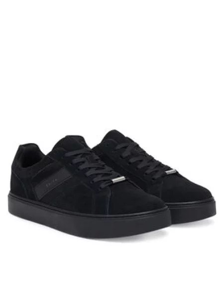 Tenisice Calvin Klein Classic Cups Laceup Tape Su crna