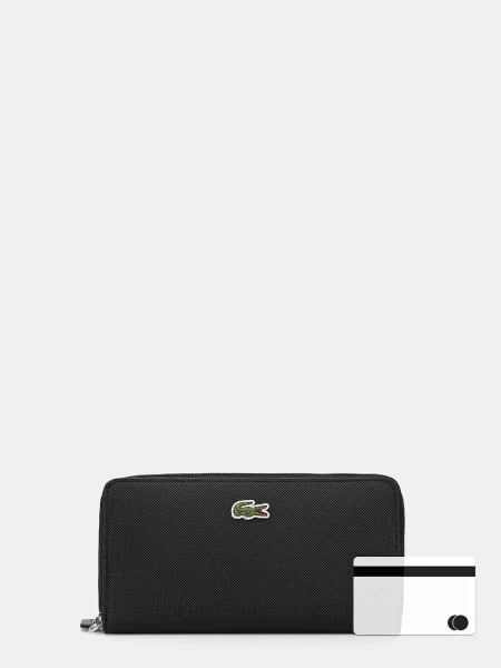 Кошелек Lacoste черный