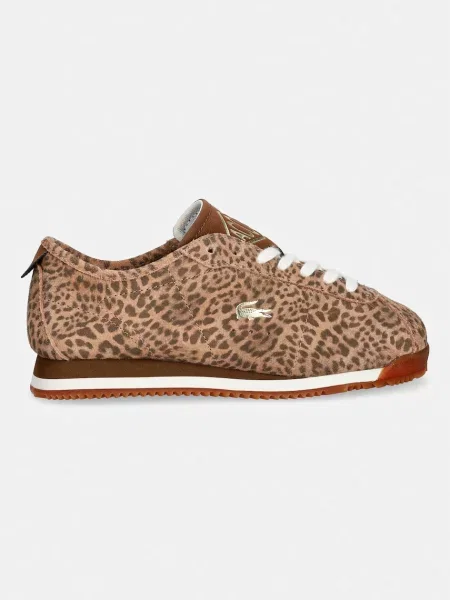 Lacoste CLUB-LOW superge semišaste rjava