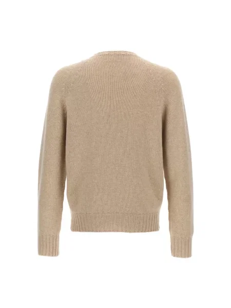 Sweter Ma'ry'ya wełniany beżowy